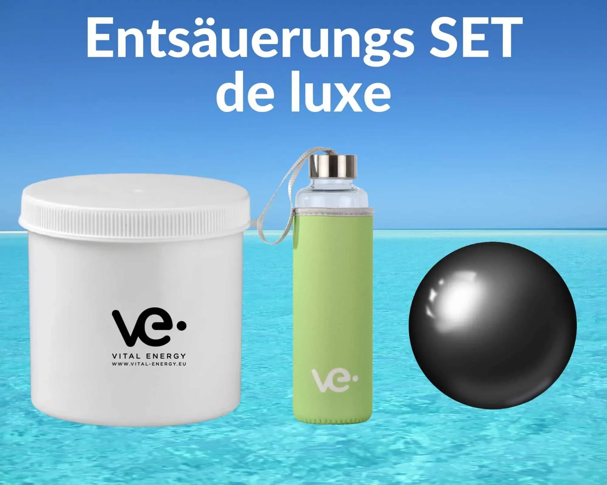 Entsäuerungs SET de luxe