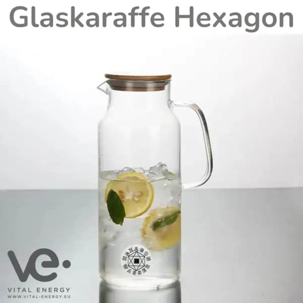 Glaskaraffe HEXAGON 1,7